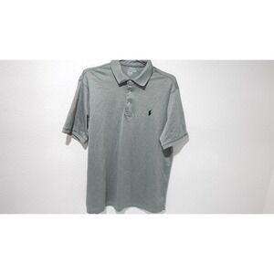 Polo Ralph Lauren Performance Shirt Mens M Golf Athletic Pony Preppy Gray